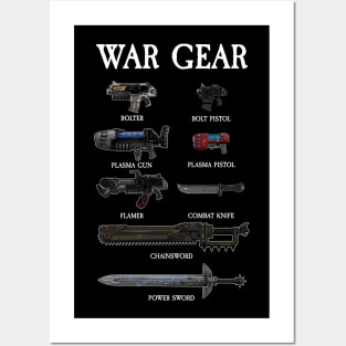 War Gear Posters and Art